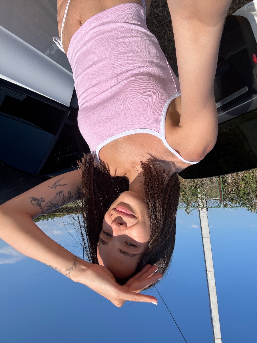 Sexy model Tina in Ljubljana